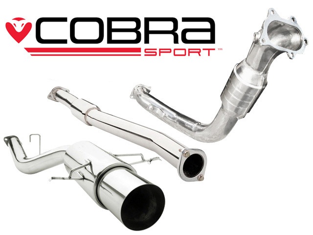 COBRA-SC30a Subaru Impreza 2.0L Turbo 93-00 Turboback-system (Race type) (Med Sportkatalysator & Ljuddämpare) Cobra Sport