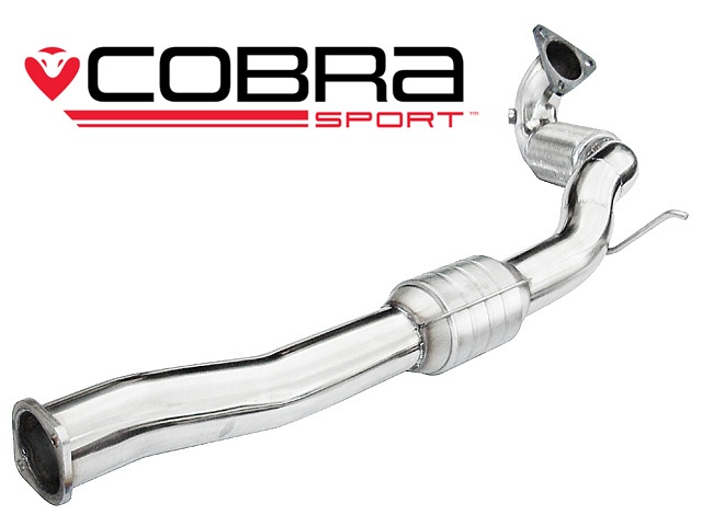 COBRA-SE09 Seat Leon Cupra R (1M-Mk1) 02-05 Frontpipe / Sportkatalysator (200 Cell) Cobra Sport