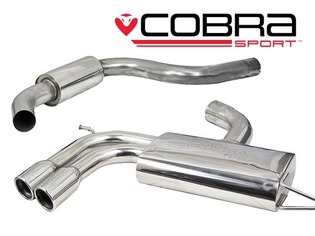 COBRA-SE48 Seat Leon FR 2.0 T FSI 200-211PS (1P-Mk2) 06-13 Catback (Ljuddämpat) Cobra Sport