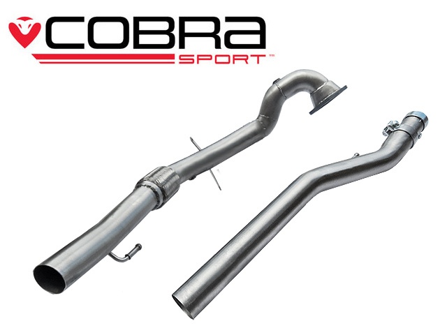 COBRA-SK12 Skoda Fabia VRS 1.4 TSI 10- Frontpipe & De-Cat (Inklusive Race-pipes) Cobra Sport