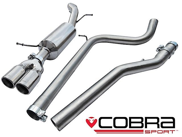 COBRA-SK13 Skoda Fabia VRS 1.4 TSI 10- Catback (Ej Ljuddämpat) (Inklusive Race-pipes) Cobra Sport