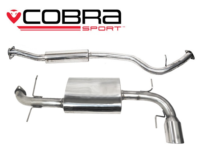 COBRA-SU49 Subaru Impreza WRX Turbo (Hatchback) 08-11 Catback (Ljuddämpat) Cobra Sport