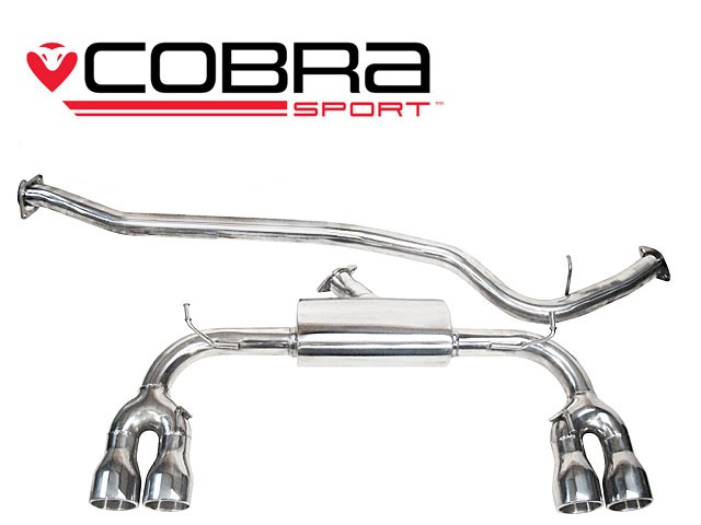 COBRA-SU72z Subaru Impreza STI Turbo (Hatchback) 08-11 Catback (Ej Ljuddämpat) Cobra Sport