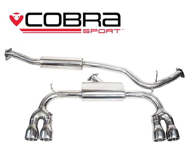 COBRA-SU73z Subaru Impreza STI Turbo (Hatchback) 08-11 Catback (Ljuddämpat) Cobra Sport