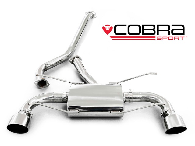 COBRA-SU77 Subaru BRZ 12- Catback (Ej Ljuddämpat) Cobra Sport