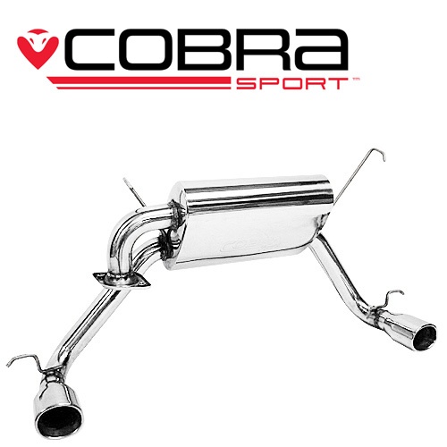 COBRA-TY07 Toyota MR2 Roadster 99-07 Catback (Dubbla utblås) Cobra Sport