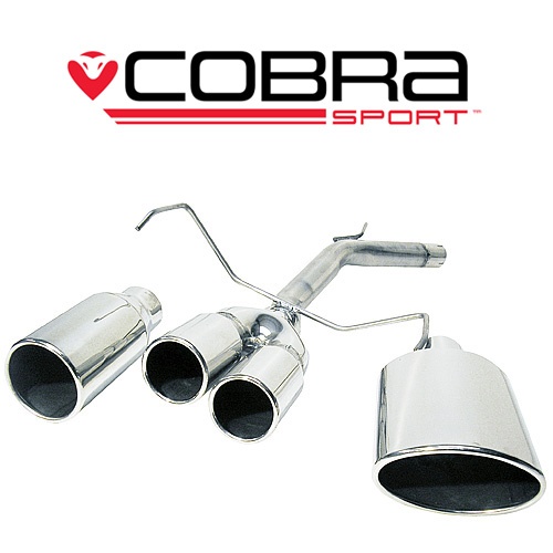COBRA-VC20 Opel Corsa C (00-06) 1.2L & 1.4L Petrol 00-06 Bakre Avgas (Race Tube) Cobra Sport