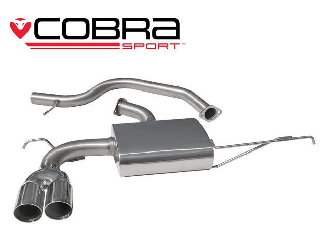 COBRA-VW12 Volkswagen Scirocco 1.4 TSI 08-13 Catback Cobra Sport