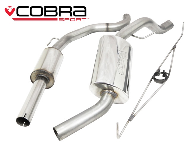 COBRA-VX16 Opel Corsa D VXR 10-14 Catback (Ljuddämpat) Cobra Sport