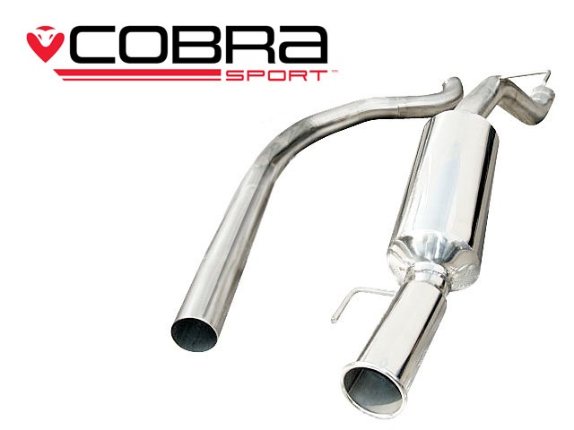 COBRA-VX19 Opel Corsa D SRI 10-14 Catback (Ej Ljuddämpat) Cobra Sport