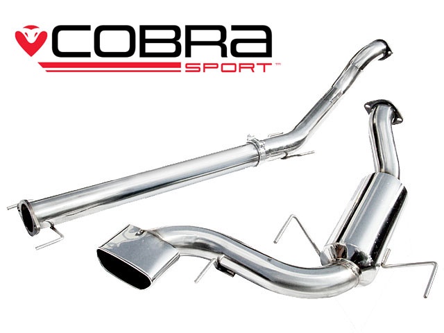 COBRA-VX71 Opel Astra H VXR 05-11 Catback (Ej Ljuddämpat) Cobra Sport