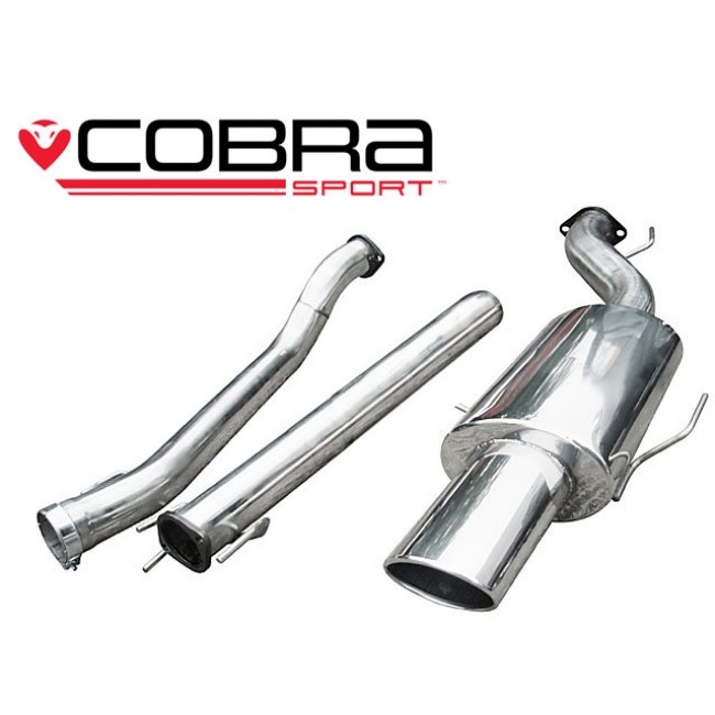 COBRA-VX78 Opel Astra H 1.9 CDTI 04-10 Catback (Ej Ljuddämpat) Cobra Sport
