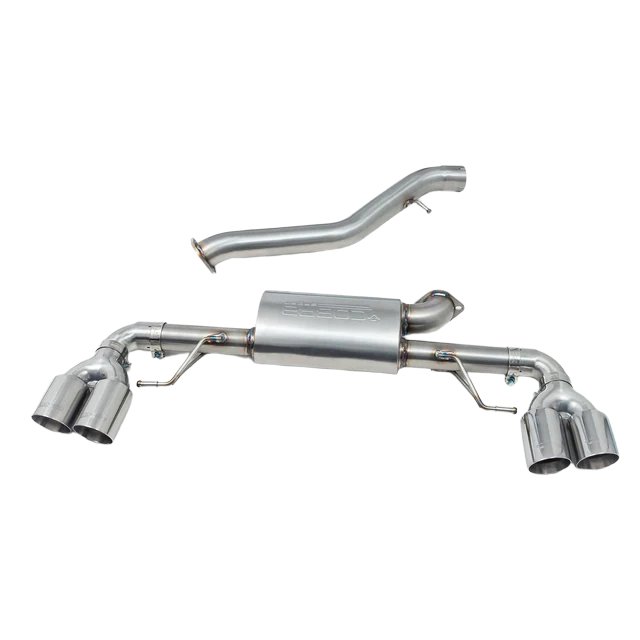 BMW 320i/330i G20+ M3 Style Sportavgassystem Quad Utblås Utan Avgas