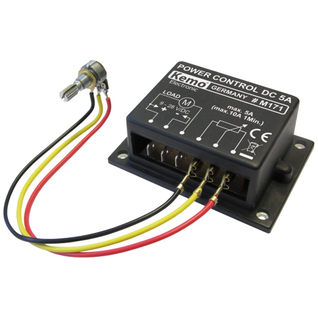 D84-49E-7D4 PWM Fläkt-Kontroll 12v/24v 10a