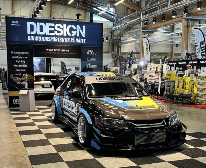 DDESIGN Streamer - "DDESIGN - Din Motorsportbutik på nätet" (22cm)