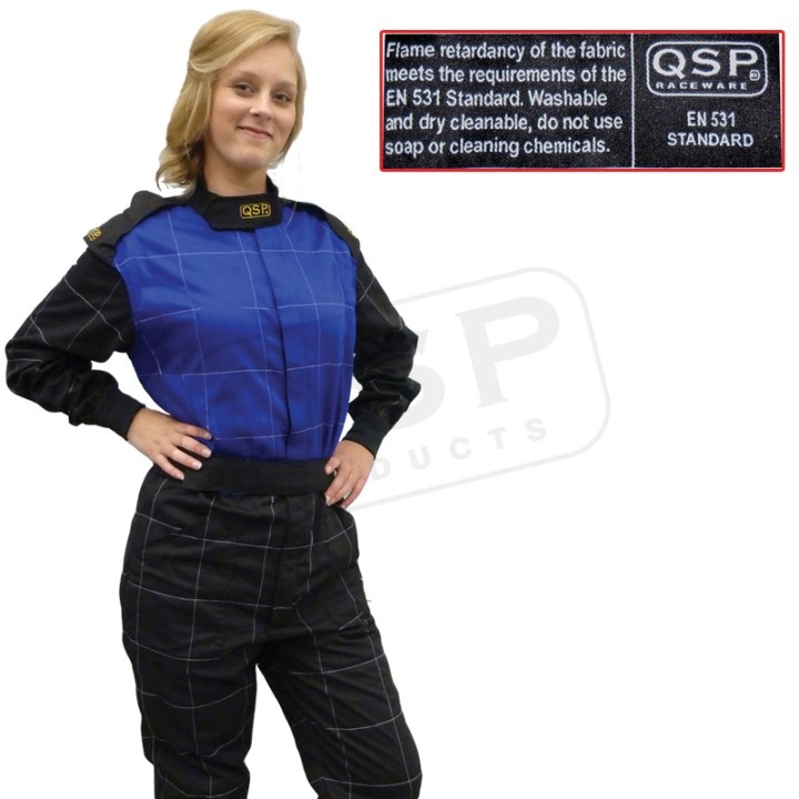 EN531 Flamskyddad Overall Racing / Karting QSP
