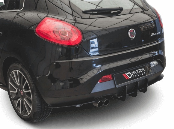 FI-BR-2-SPORT-CNC-RS1A Fiat Bravo Sport 2007-2014 Diffuser V.1 Maxton Design