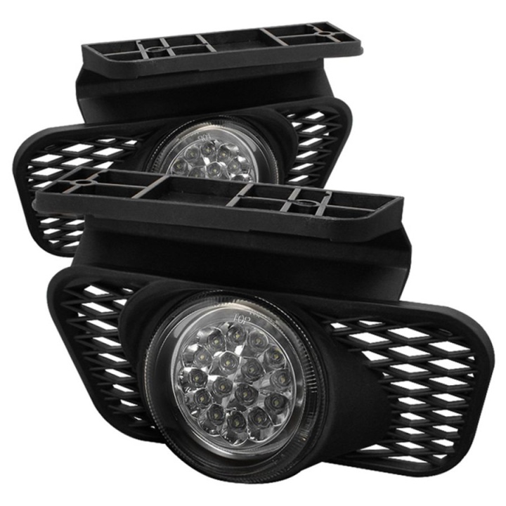 FL-LED-CSIL03-C Chevy Silverado 03-06 / Chevy Avalanche 02-06 (W/O Body Cladding) LED Dimljus Med Switch Spyder Auto