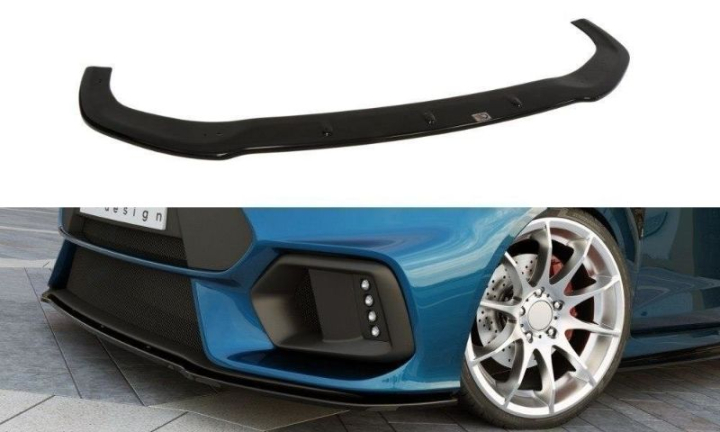 Ford Fiesta MK7 Facelift (Med RS-look Front) 2012-2017 Frontläpp / Frontsplitter Maxton Design i gruppen Bilmodeller / Ford / Fiesta MK7 Facelift 12-17 / Styling hos DDESIGN AB (FO-FI-7F-RS15-FD1G)