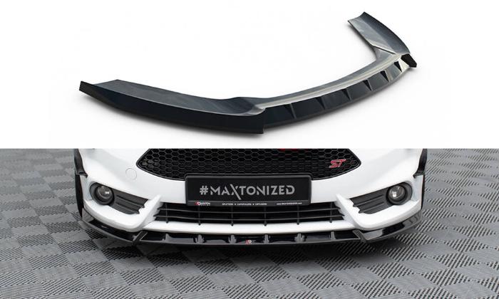 Ford Fiesta ST 2013-2017 Frontsplitter V.6 Maxton Design i gruppen Bilmodeller / Ford / Fiesta MK7 Facelift 12-17 / Styling hos DDESIGN AB (FO-FI-7F-ST-FD6G)