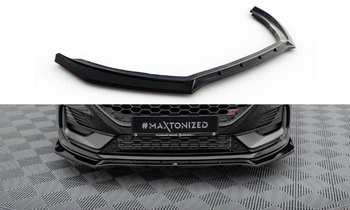 Ford Fiesta MK8 ST / ST-Line Facelift 2021+ Frontsplitter V.4 Maxton Design i gruppen Bilmodeller / Ford / Fiesta MK8 17+ / Styling hos DDESIGN AB (FO-FI-8F-ST-FD4G)