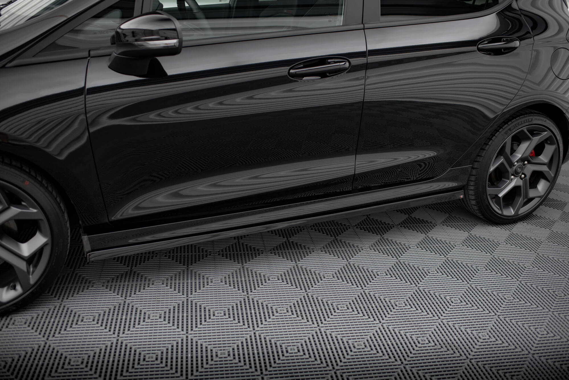 Ford Fiesta MK8 ST / ST-Line 2018+ Sidoextensions V.5 Maxton Design