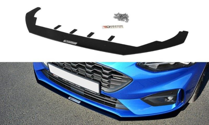 Ford Focus ST 2019+ / ST-Line 2018+ MK4 Racing Frontläpp / Frontsplitter Maxton Design i gruppen Bilmodeller / Ford / Focus Mk4 19+ / Styling hos DDESIGN AB (FO-FO-4-STLINE-CNC-FD1G)