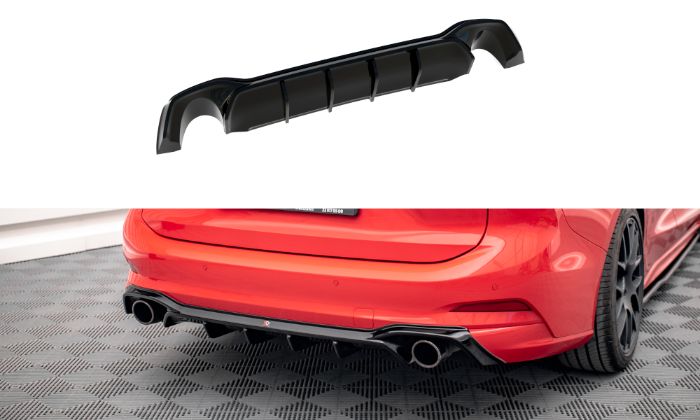 Ford Focus Kombi ST-Line Mk4 2018- Diffuser V.2 Maxton Design i gruppen  hos DDESIGN AB (FO-FO-4-STLINE-ES-RS2G)