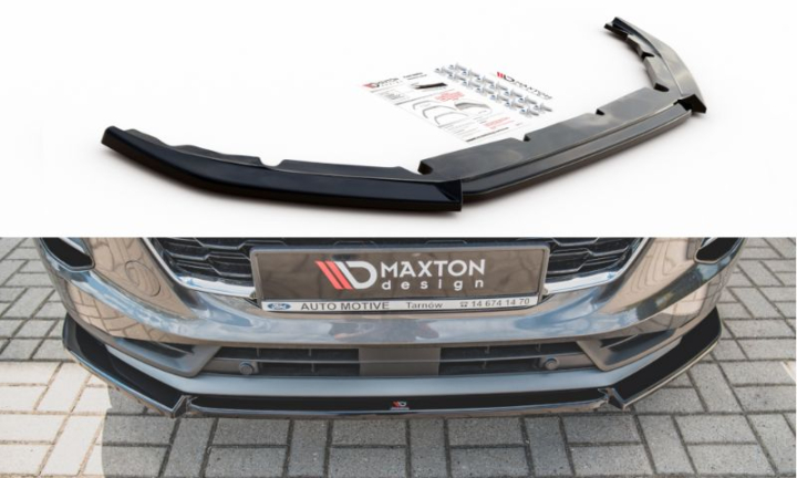 Ford Puma Standard 2019+ Frontläpp / Frontsplitter Maxton Design i gruppen Bilmodeller / Ford / Puma hos DDESIGN AB (FO-PU-1-FD1G)