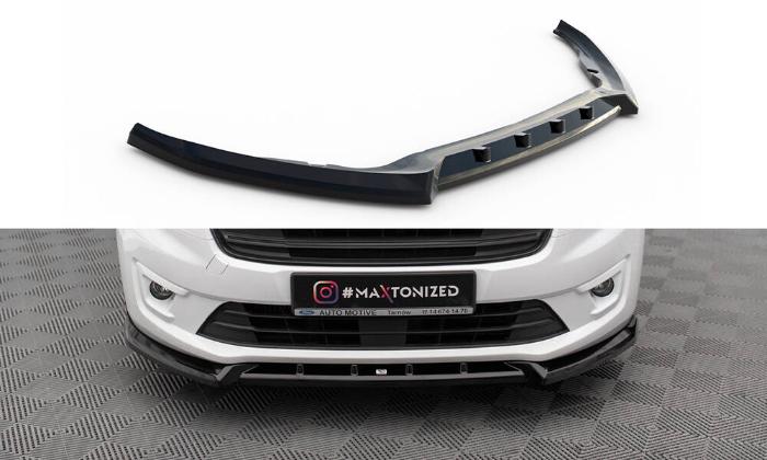 Ford Transit Connect Mk2 Facelift 2017-2023 Frontsplitter V.2 Maxton Design i gruppen Bilmodeller / Ford / Transit / Styling hos DDESIGN AB (FO-TR-CON-3-FD2G)