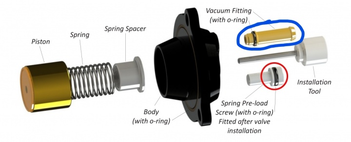 GFB-6212 DV+ Vacuum Nippel GFB