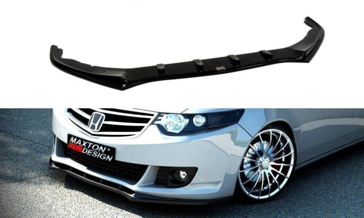 Honda Accord Mk 8 Preface Model 2008-2011 Frontläpp / Frontsplitter Maxton Design i gruppen Bilmodeller / Honda / Accord 08-12 / Styling hos DDESIGN AB (HO-AC-8-FD1G)