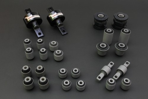 HR-6127 Honda Civic EK JDM 96-00 / EK SI USDM 99-00 Bussnings Kit (Förstärkta Gummibussningar) 26 Delar/Set Hardrace
