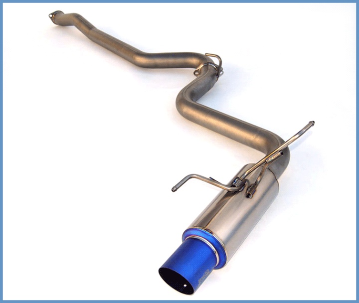 HS15SW4TRG Subaru WRX/STI 4-DR 15+ Full Titanium Catback System Invidia