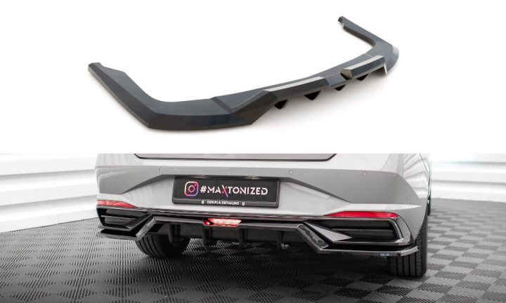 Hyundai Elantra Mk7 2020-2023 Bakre Splitter (Med Splitters) V.1 Maxton Design i gruppen Bilmodeller / Hyundai / Elantra / Styling hos DDESIGN AB (HY-EL-7-RD1-RD2)