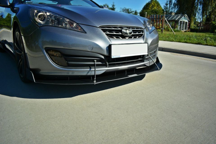 Hyundai Genesis Coupe MK1 2009-2013 Racing Frontläpp / Frontsplitter Maxton Design i gruppen Bilmodeller / Hyundai / Genesis Coupe 08-16 / Styling / Frontläppar hos DDESIGN AB (HY-GE-1-C-CNC-FD1A)