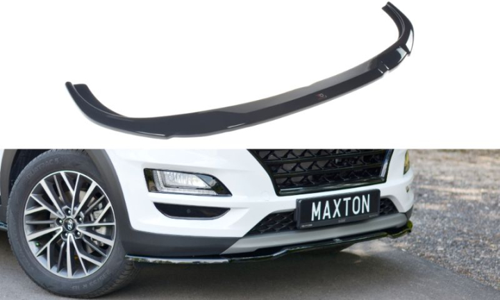 Hyundai Tucson MK3 Facelift 2018+ Frontläpp / Frontsplitter V.2 Maxton Design i gruppen Bilmodeller / Hyundai / Tucson hos DDESIGN AB (HY-TU-3F-FD2G)