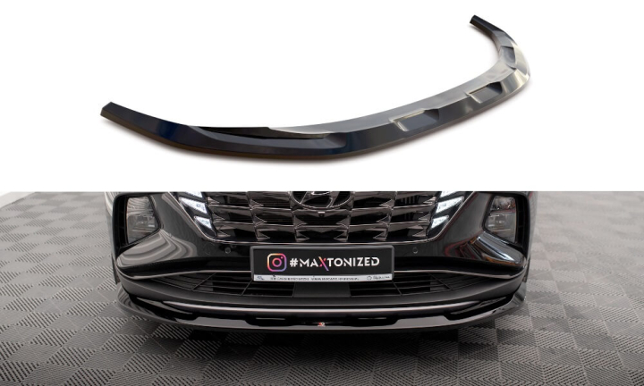 Hyundai Tucson Mk4 2020+ Frontsplitter V.1 Maxton Design  i gruppen Bilmodeller / Hyundai / Tucson hos DDESIGN AB (HY-TU-4-FD1)