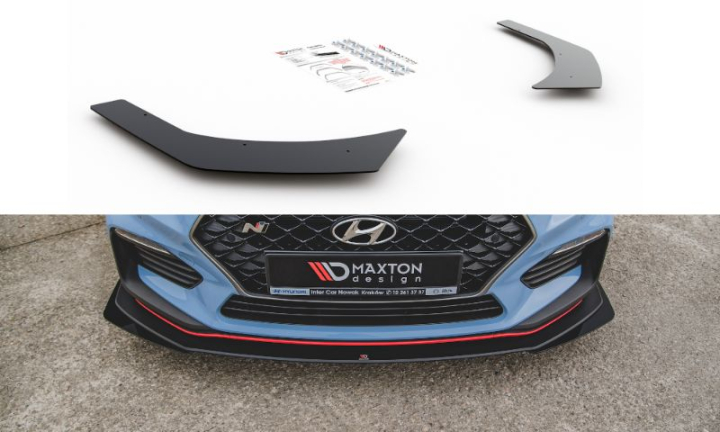 Hyundai I30 N MK3 Hatchback / Fastback 2017+ Add-On Splitters Maxton Design i gruppen Bilmodeller / Hyundai / I30 (PD) 17+ / Styling hos DDESIGN AB (HYI303NCNC-FSF1G)