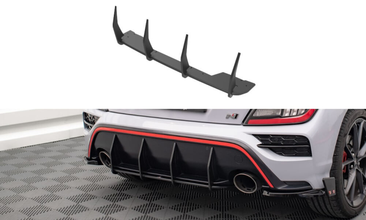 Hyundai Kona N Mk1 2021+ Street Pro Diffuser V.1 Maxton Design i gruppen Bilmodeller / Hyundai / Kona 2021+ hos DDESIGN AB (HYKO1NCNC-RS1)