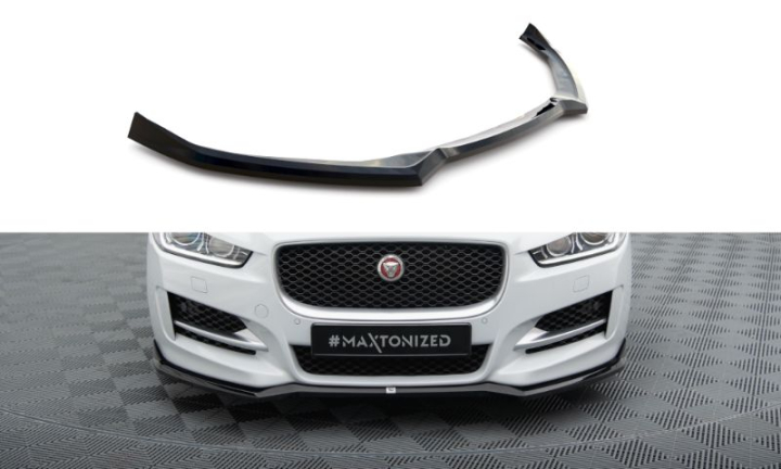 Jaguar XE R-Sport X760 2015+ Frontläpp / Frontsplitter V.1 Maxton Design i gruppen Bilmodeller / Jaguar / XE (X760) 2015+ hos DDESIGN AB (JA-XE-1-RSPORT-FD1G)