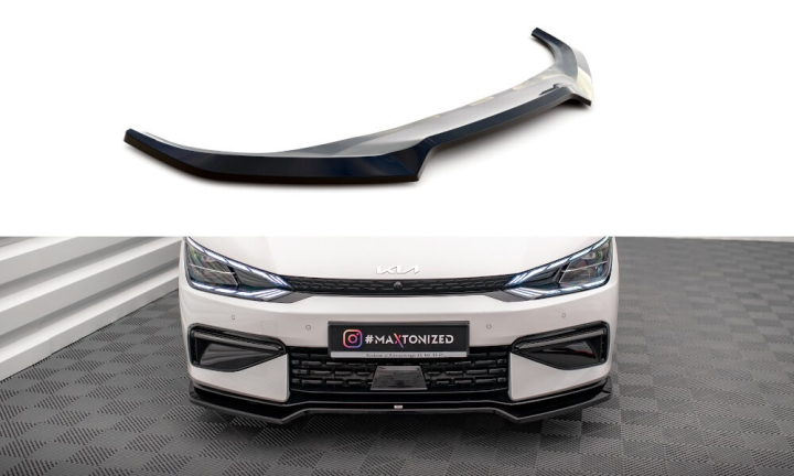 Kia EV6 GT-Line 2021+ Frontsplitter V.1 Maxton Design i gruppen Bilmodeller / KIA / EV6 (CV) 2021+ hos DDESIGN AB (KI-EV6-1-GTLINE-FD1)