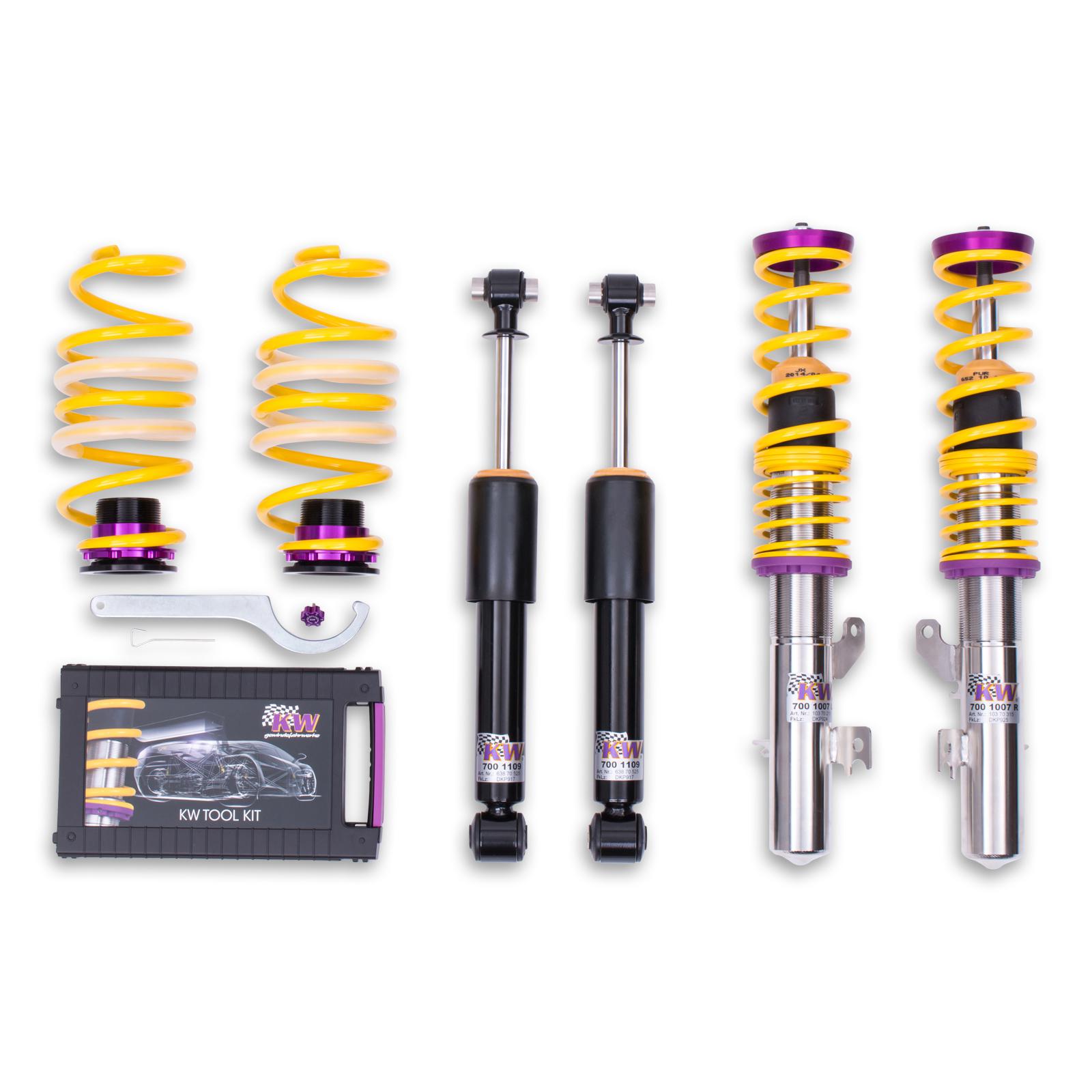 10270020 Coilovers Inox V1 KW Suspension i gruppen Universala produkter / Chassi / Coilovers hos DDESIGN Scandinavia AB (KW-10270020)