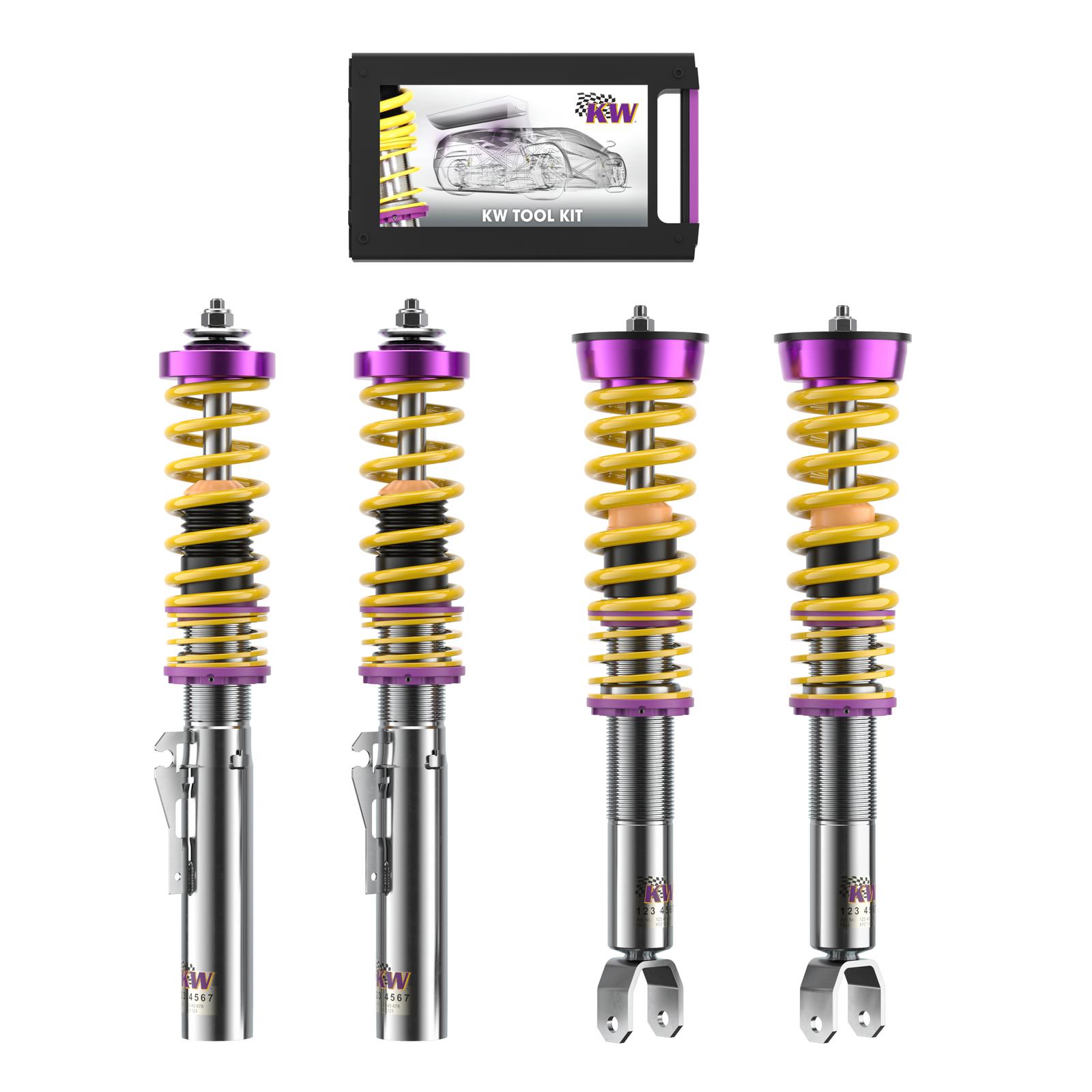 10271015 Coilovers Inox V1 KW Suspension i gruppen Välj bilmodell / Porsche / 997 04-12 / Chassi / Fjädring hos DDESIGN Scandinavia AB (KW-10271015)