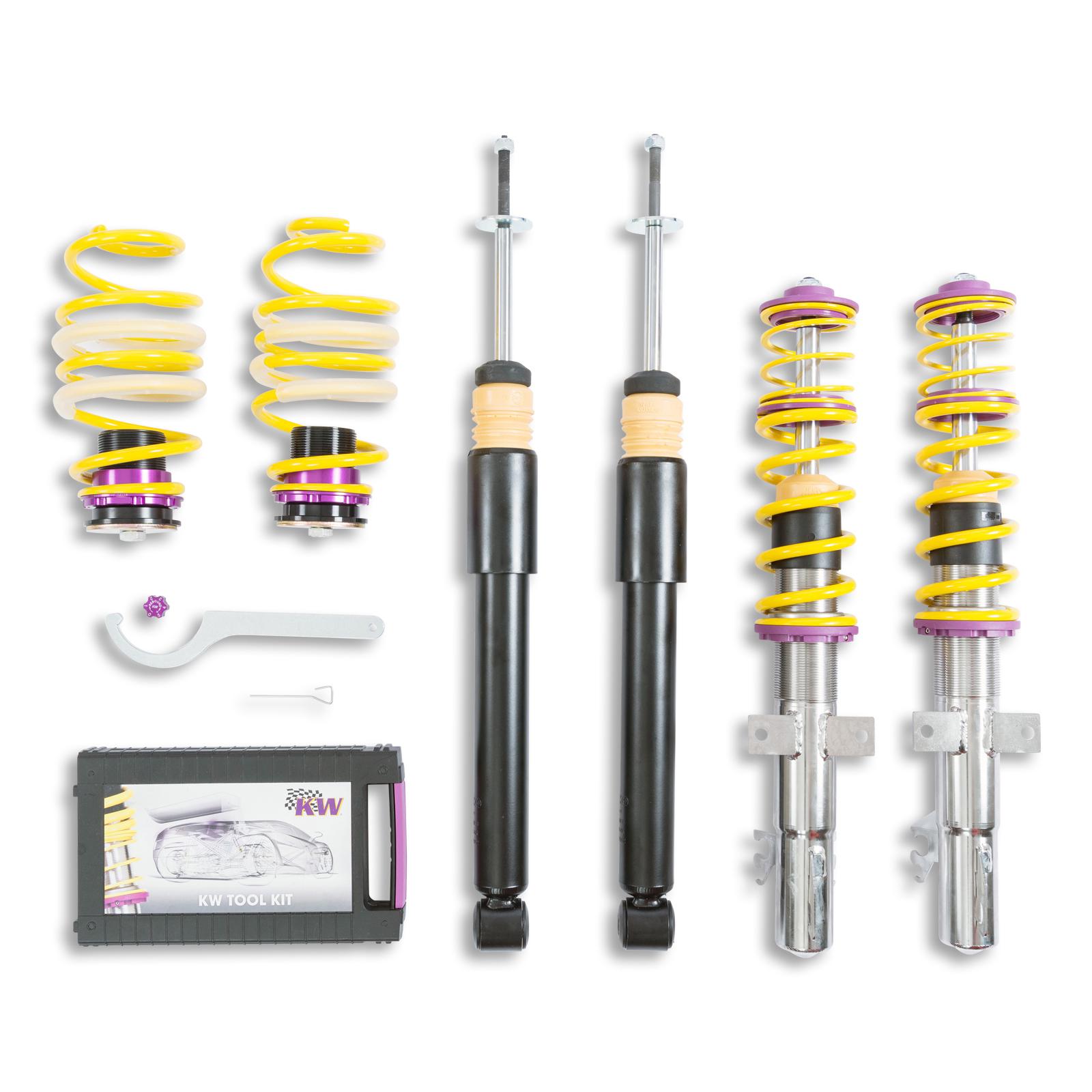 102800BV Coilovers Inox V1 KW Suspension i gruppen Välj bilmodell / VW / Up! hos DDESIGN Scandinavia AB (KW-102800BV)