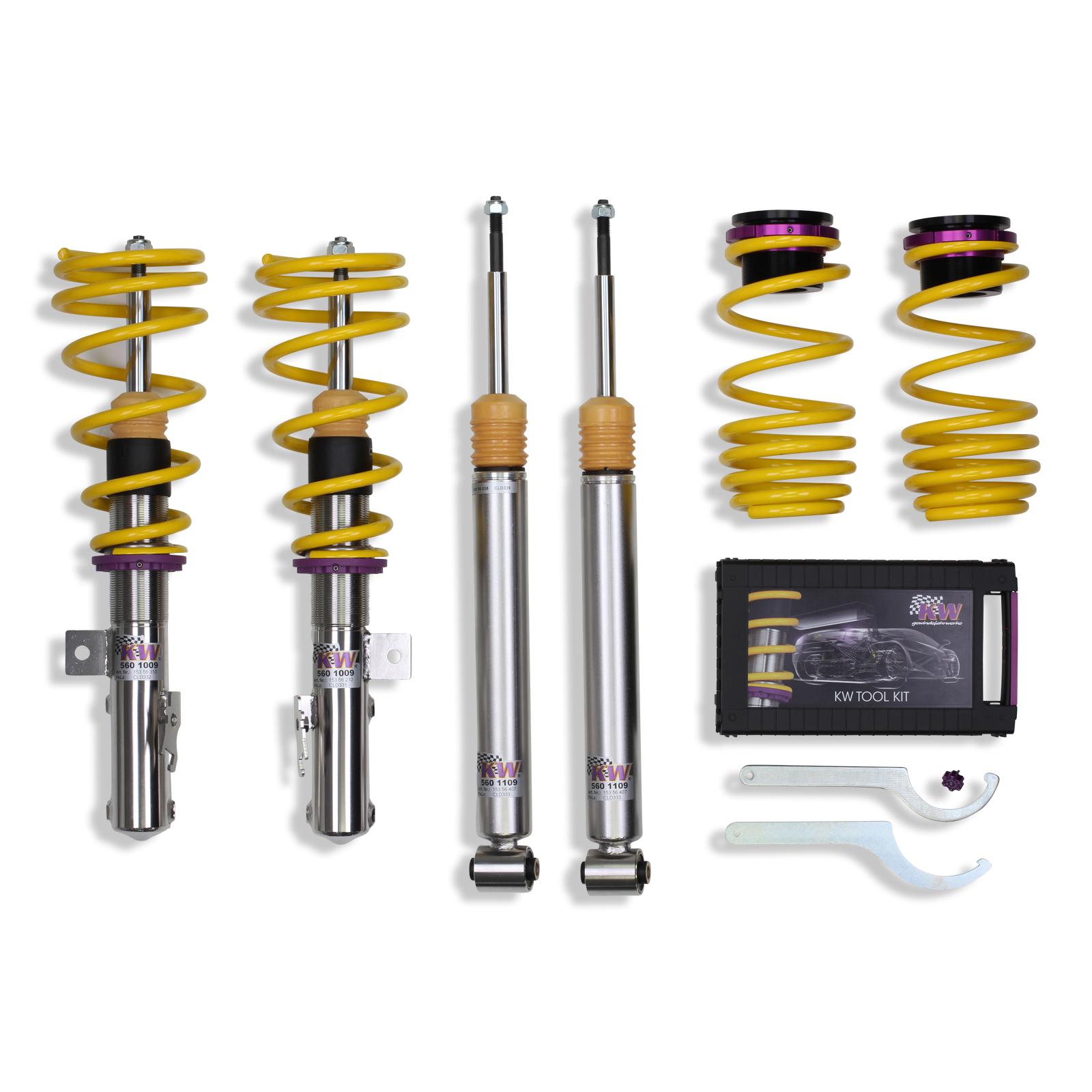 15256012 Coilovers Inox V2 KW Suspension i gruppen Välj bilmodell / Toyota / GR Supra MK5 2019+ / Chassi hos DDESIGN Scandinavia AB (KW-15256012)