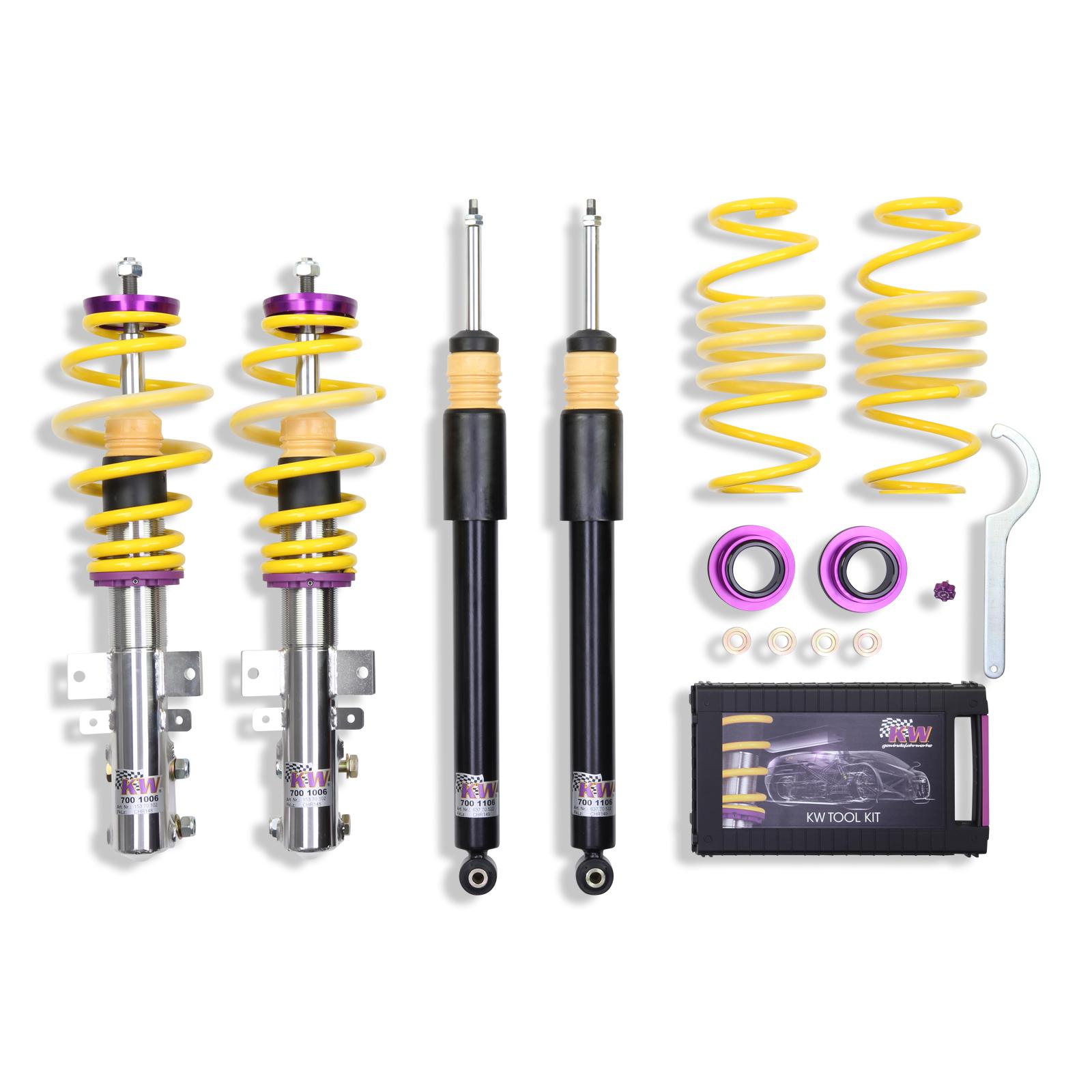 15270019 Coilovers Inox V2 KW Suspension i gruppen Universala produkter / Chassi / Coilovers hos DDESIGN Scandinavia AB (KW-15270019)