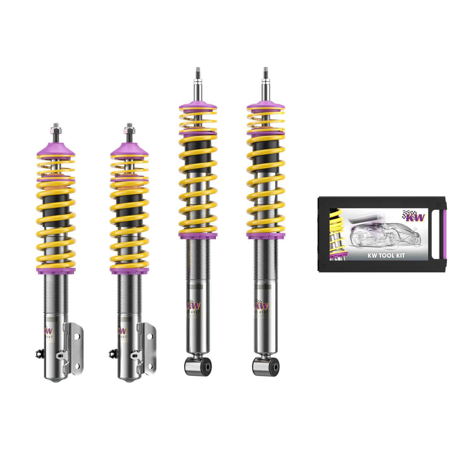15280005 Coilovers Inox V2 KW Suspension i gruppen Välj bilmodell / VW / Corrado / Chassi / Coilovers hos DDESIGN Scandinavia AB (KW-15280005)
