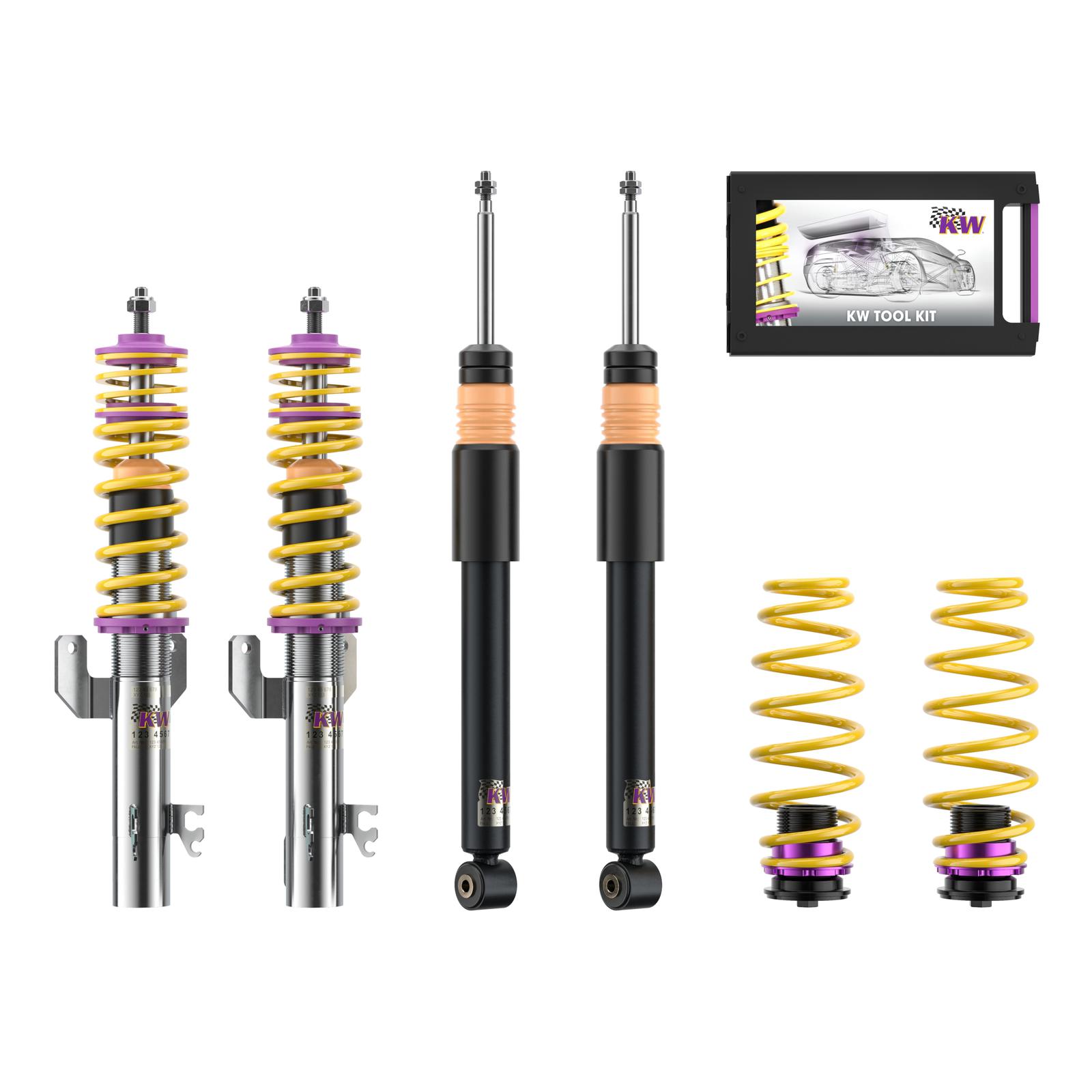 15281016 Coilovers Inox V2 KW Suspension i gruppen Universala produkter / Chassi / Coilovers hos DDESIGN Scandinavia AB (KW-15281016)