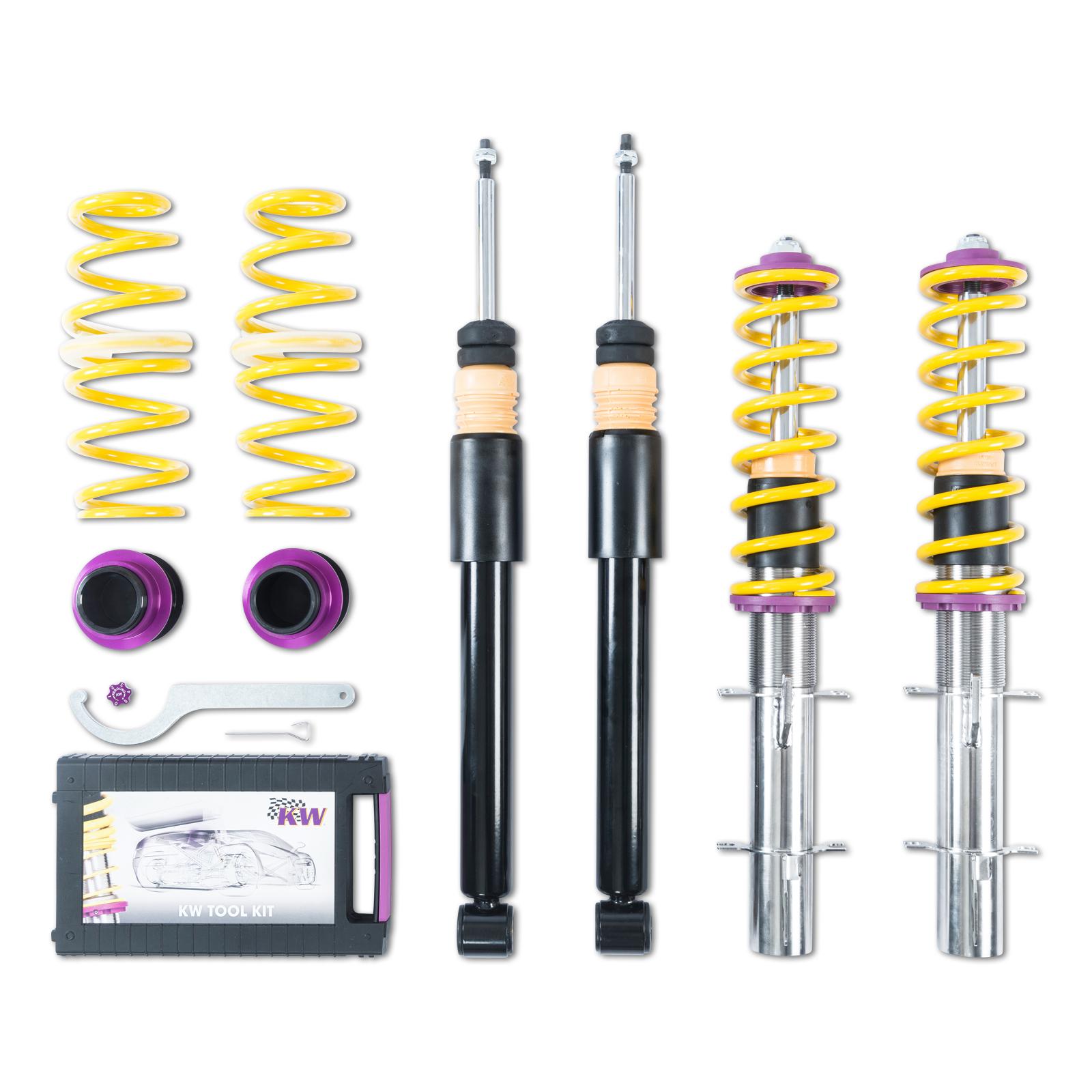 18010005 Coilovers V2 Comfort KW Suspension i gruppen Välj bilmodell / VW / New Beetle 97-10 / Chassi / Fjädring hos DDESIGN Scandinavia AB (KW-18010005)